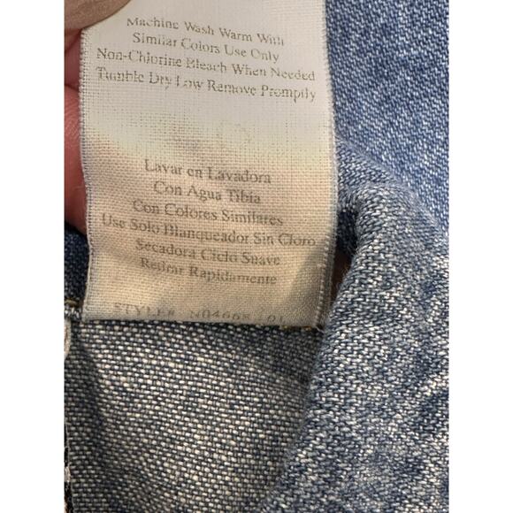 RARE Mickey & Co Disney 6-9 Mos Denim Long Sleeve Overalls Embroidered Mickey - Picture 8 of 14